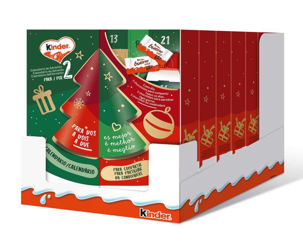 Calendario de Adviento de Kinder