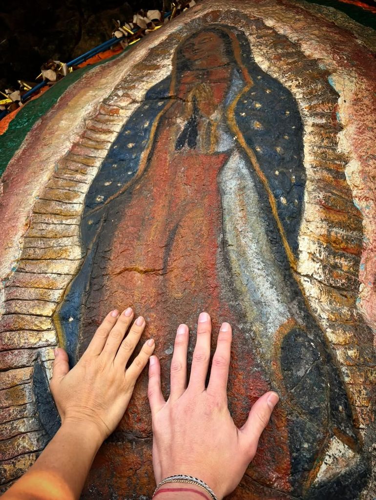 Como mexicana se aferró a sus creencias en medio de la etapa más importante de su vida personal. 