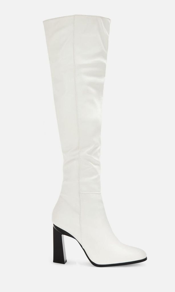 botas blancas de missguided