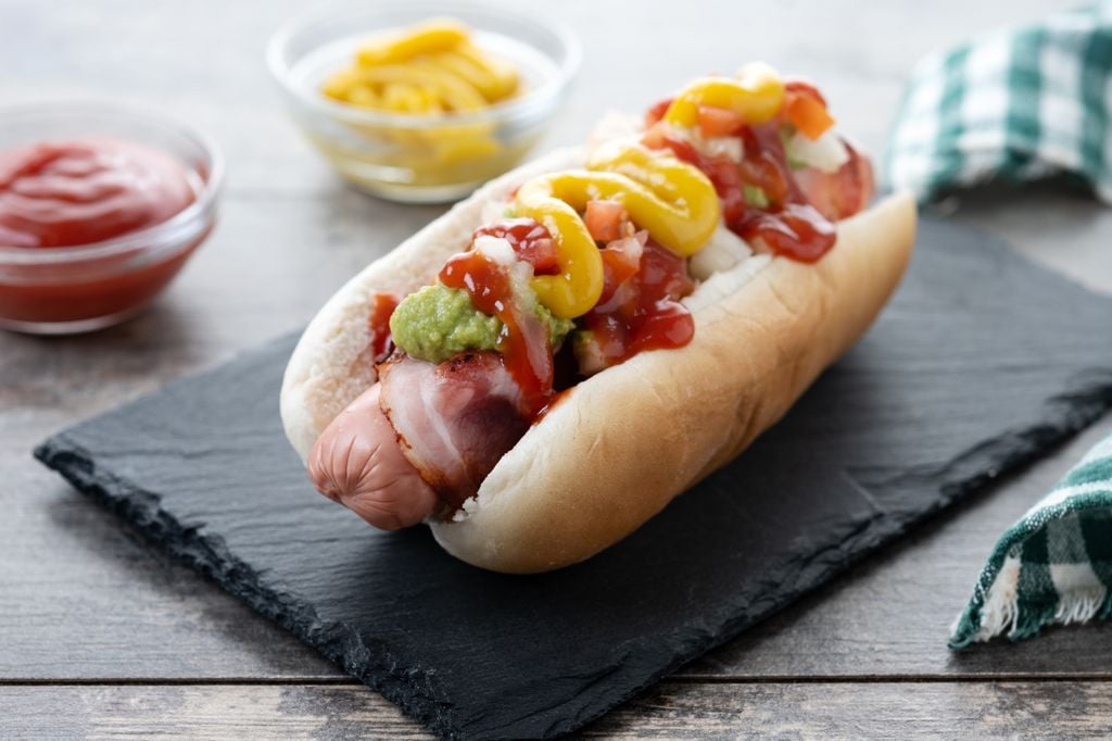 Sonoran hot dog
