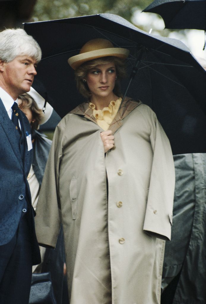 Diana, princesa de Gales, en Nueva Zelanda, 1983.
