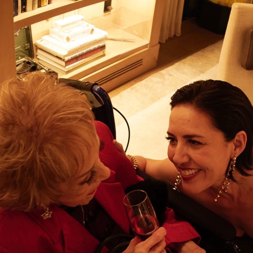 Silvia Pinal y Stephanie Salas