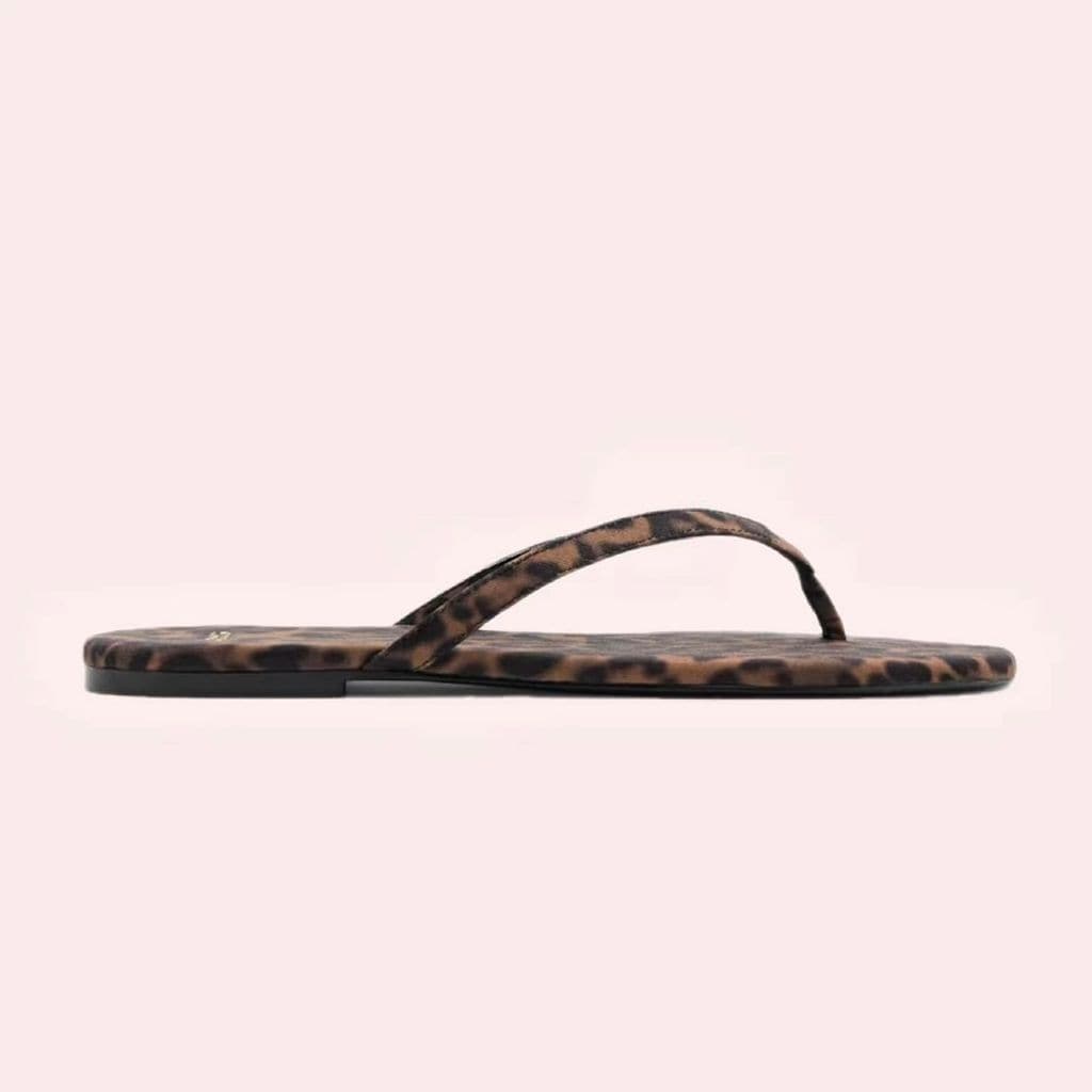 Sandalias animal print de Mango 