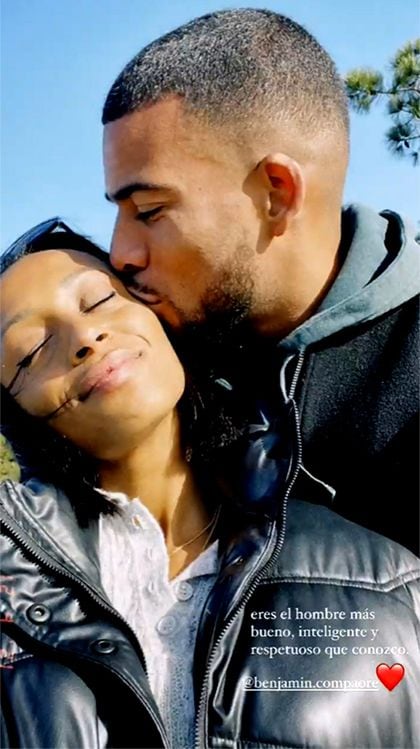 Ana Peleteiro y Benjamin Compaoré