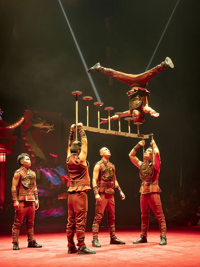 Artes circenses milenarias en 'Circlassica, Leyendas de Asia'