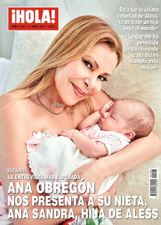 Ana Obregón en ¡HOLA!