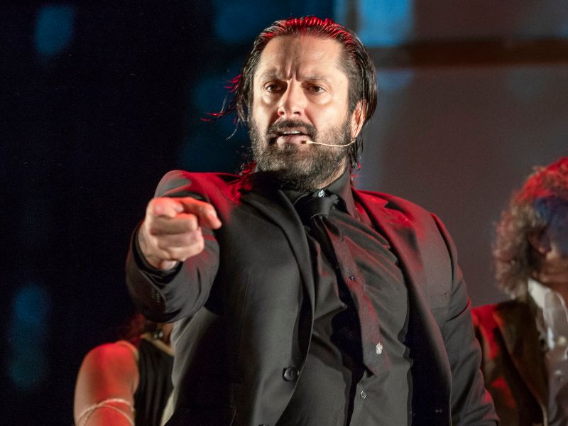 Rafael Amargo en el escenario