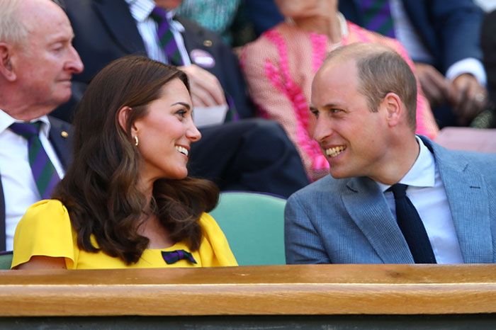 Los duques de Cambridge en Wimbledon
