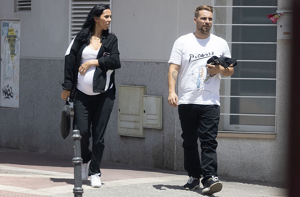 José María Almoguera, con su ex cuando estaban juntos en 2023