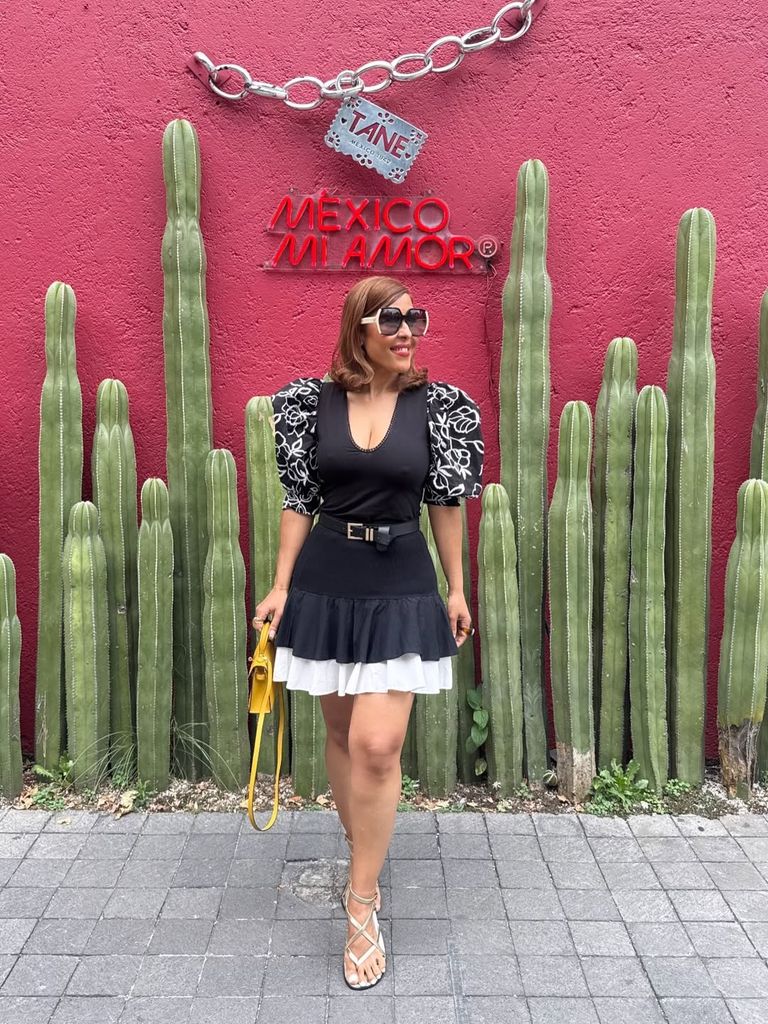 La última imagen que compartió Yolaine Díaz en sus redes sociales.