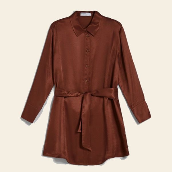 vestido camisero bsk