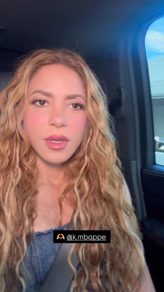 Shakira ha desvelado que Mbappé fue el primero en sumarse al videoclip de su canción 'Dai Dai'