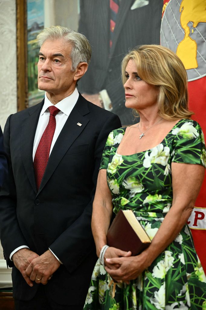Mehmet Oz, con su mujer Lisa     