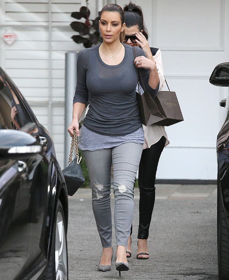 La transformación del cuerpo de Kim Kardashian