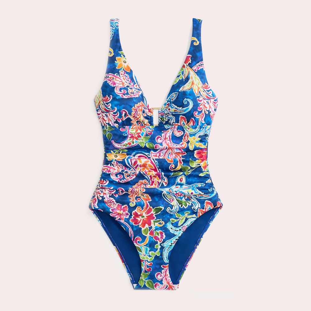 Ralph Lauren Bañador con paisley y anilla delantera
