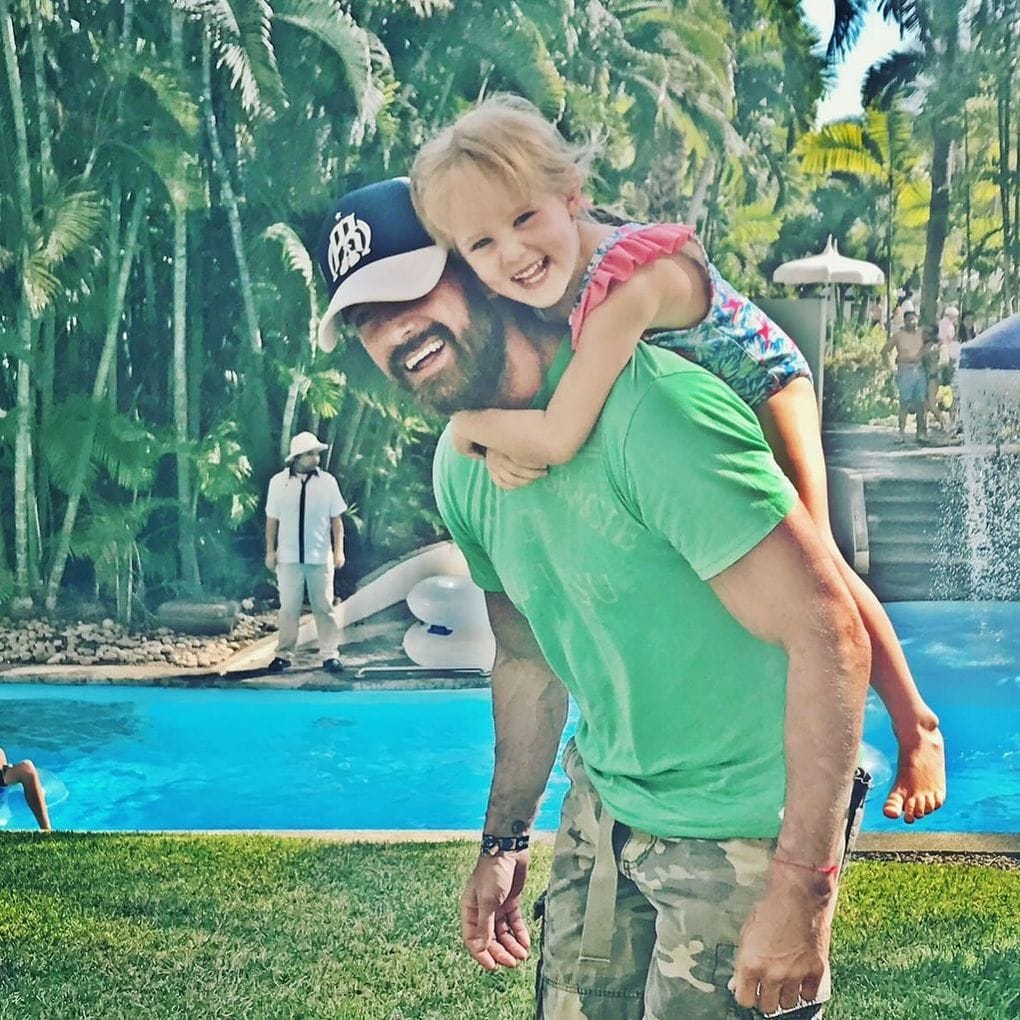 gabriel soto con su hija miranda