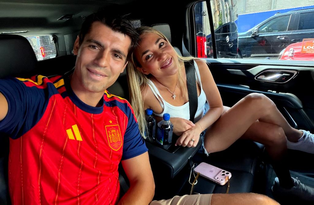 Álvaro Morata y Alice Campello