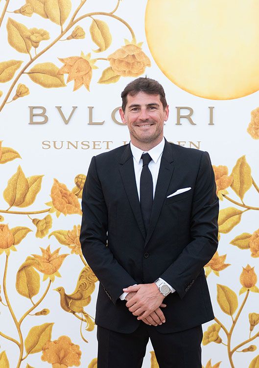 Iker en el evento de Bulgari 