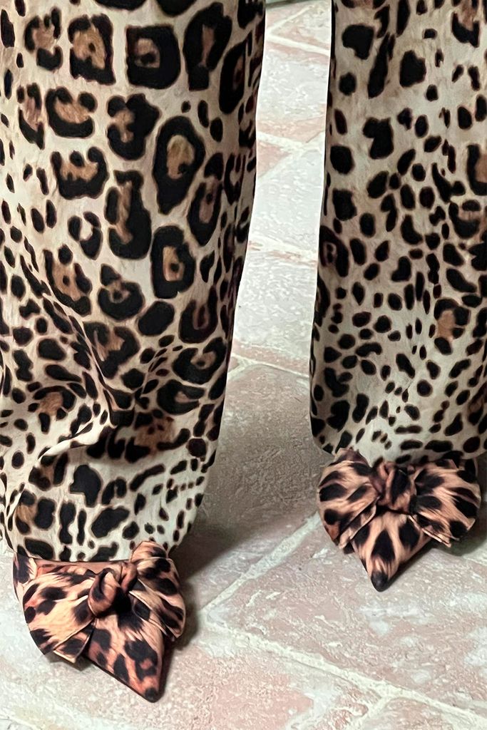 Carolina de Mónaco y los tacones de leopardo que ya adelantó Marta Ortega