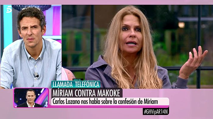 Carlos Lozano desmiente su relación con Makoke y anuncia que demandará a Miriam Saavedra