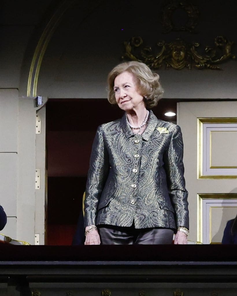 La reina Sofía en el Tetro Real 