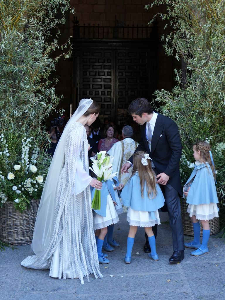 Boda de Fernando Palazuelo y Micaela Belmot en Cáceres, 2025. 