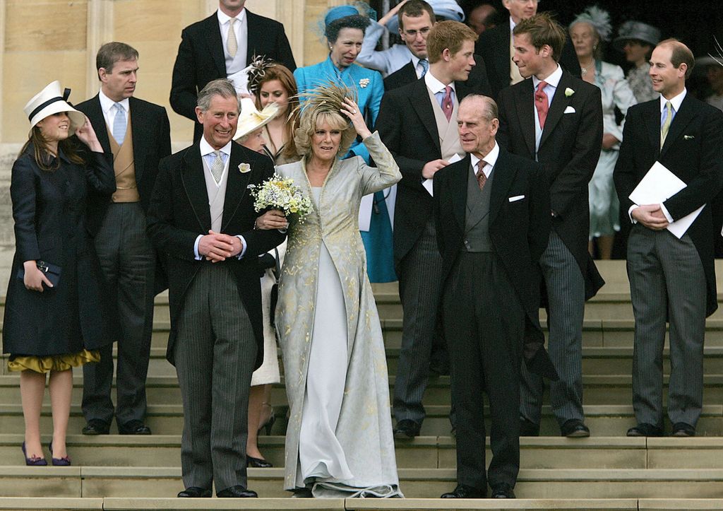 En la boda de Carlos y Camilla, el 9 de abril de 2005, los primos Windsor eran un roca