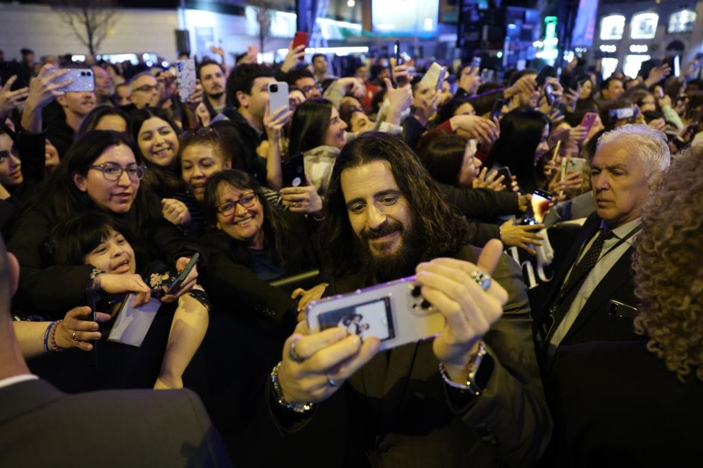 Jonathan Roumie en el estreno de 'The Chosen' 