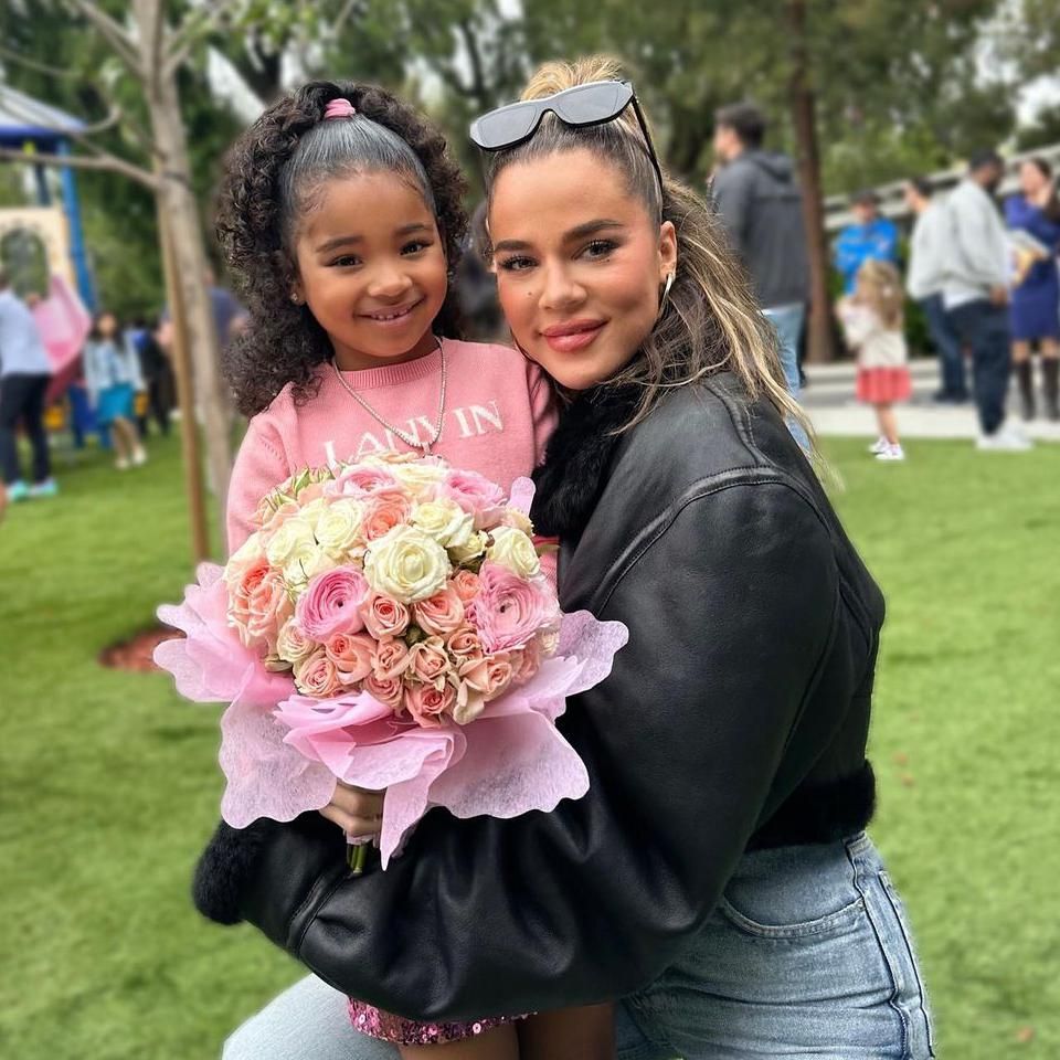 Khloé Kardashian y su hija, True