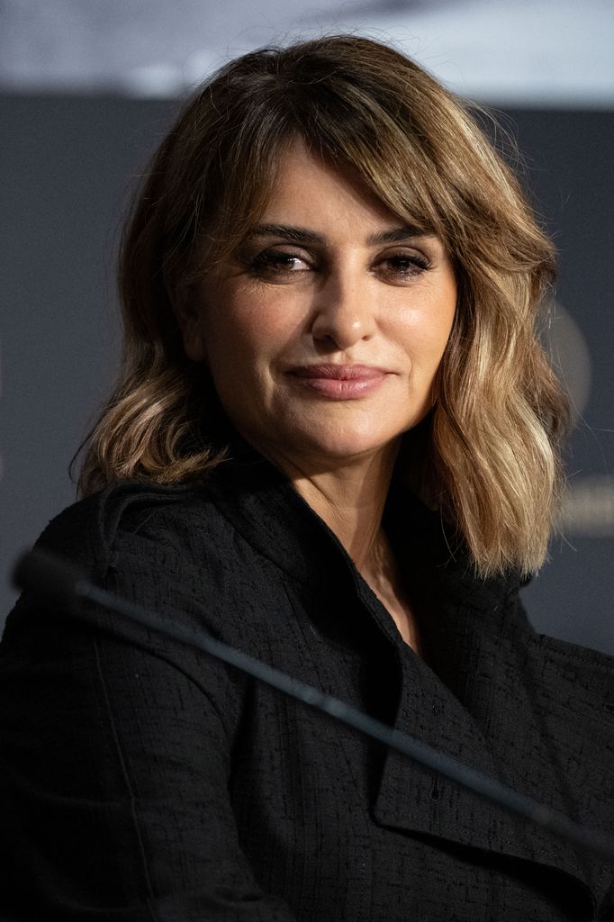 Penélope Cruz en la rueda de prensa de 'La bola negra' en Cannes