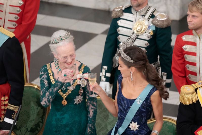Cena de gala en Dinamarca por la visita de Estado de los reyes Felipe y Letizia