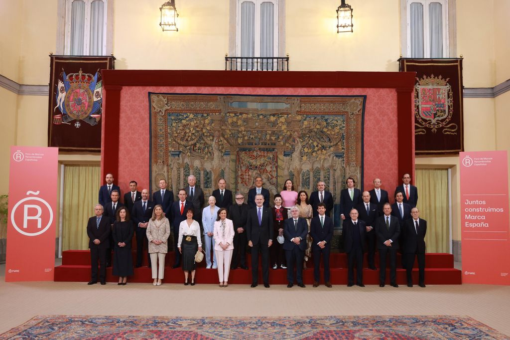 El Rey ha presidido la reunión del Patronato de Honor de la Fundación Foro de Marcas Renombradas Españolas