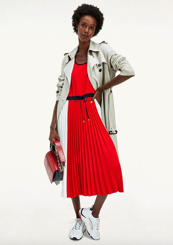 gabardina tommy hilfiger