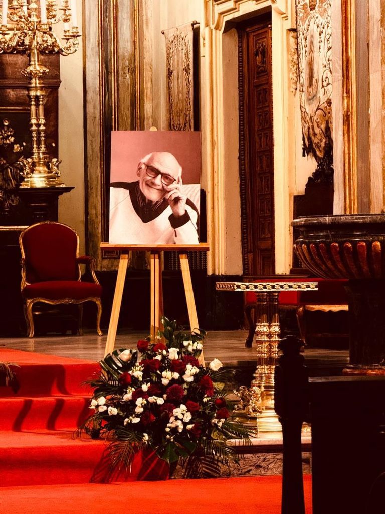 El funeral del padre de Jesús Cabanas, exmarido de Marta Sánchez