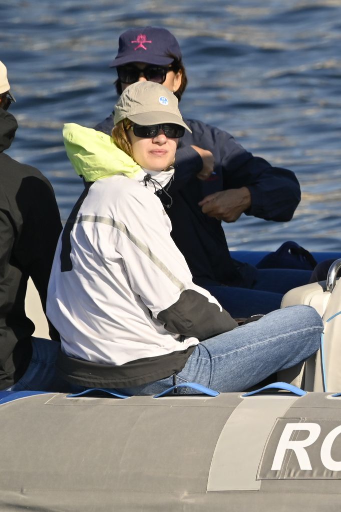 Irene Urdangarin en las regatas de Sanxenxo