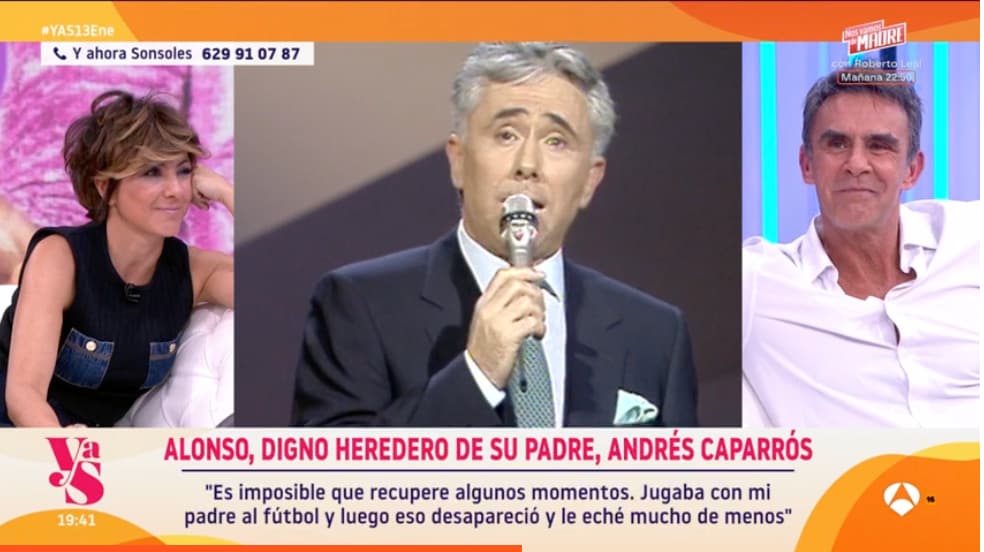 Alonso Caparros en Y ahora Sonsoles