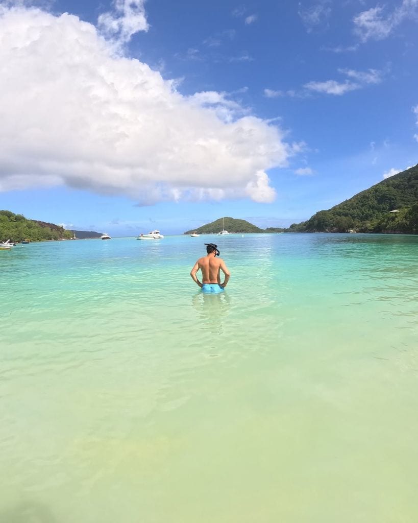 Ale Capetillo y Nader Shoueiry comparten las fotos de su luna de miel en las islas Seychelles