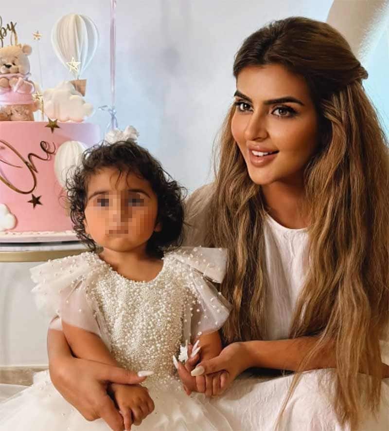 Mahra de Dubái celebra el primer cumpleaños de su hija