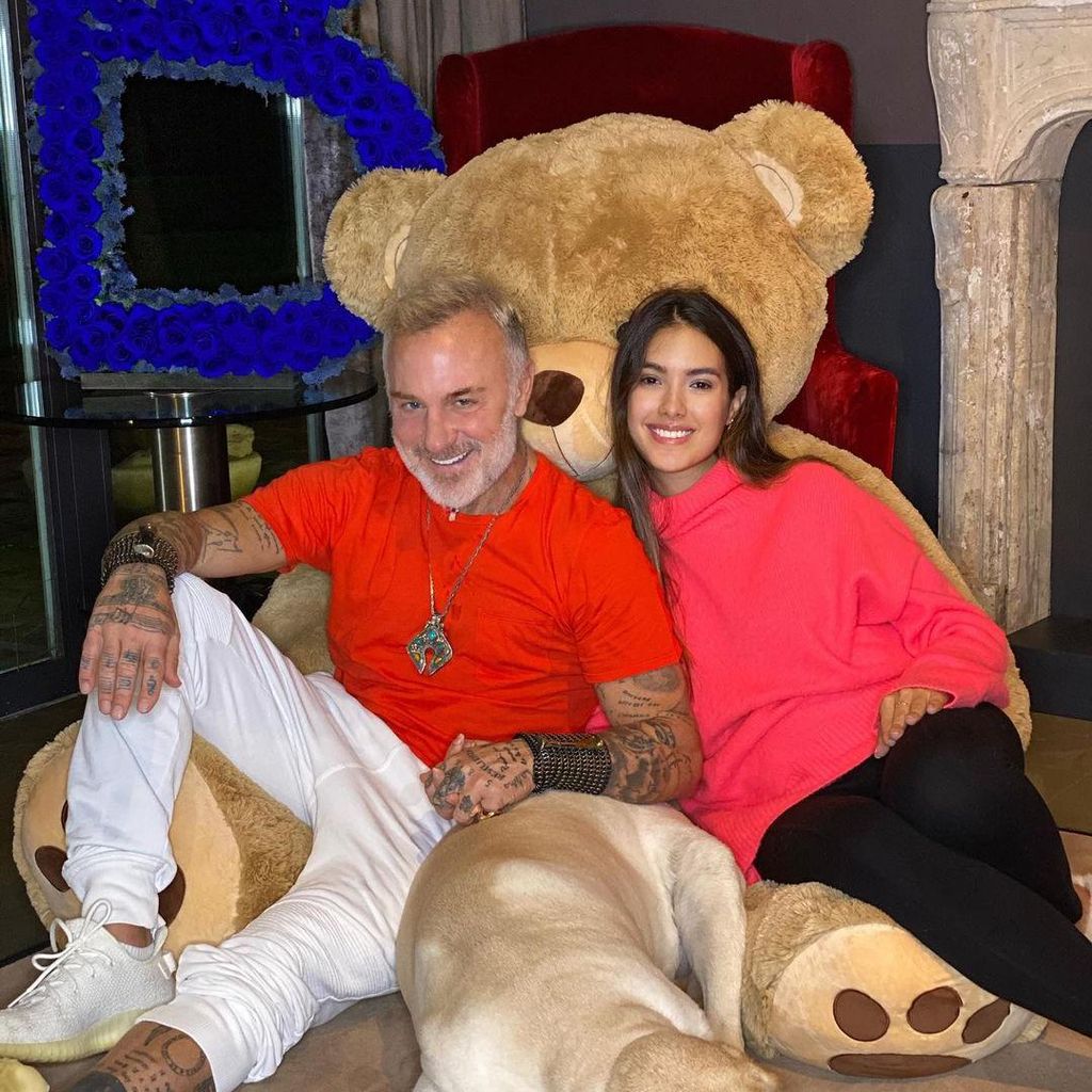 Gianluca Vacchi y Sharon