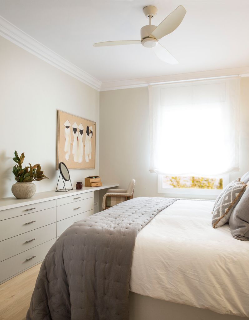 Dormitorio pequeño. 