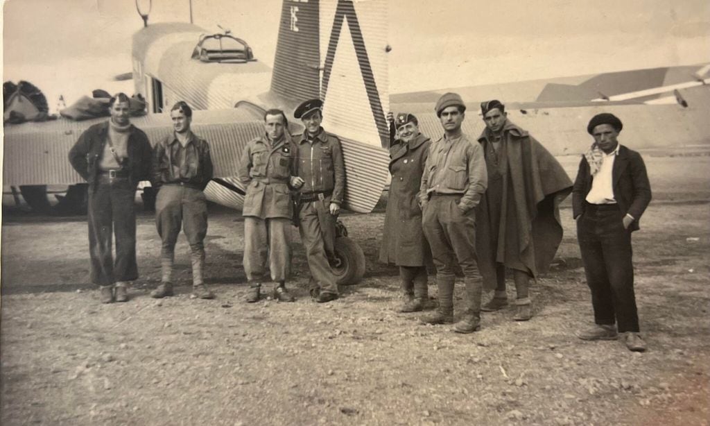 Familia Pombo aviadores