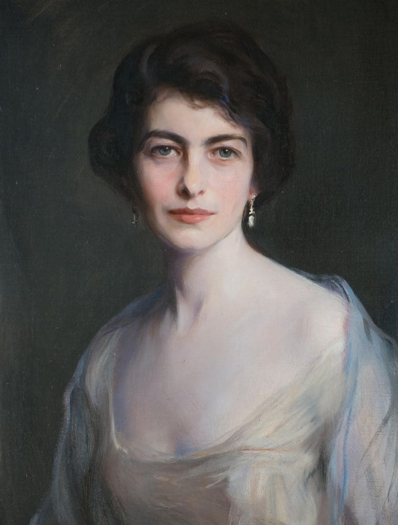 Retrato de Gladys Vanderbilt, la condesa de Széchényi, por Philip de László, 1921.