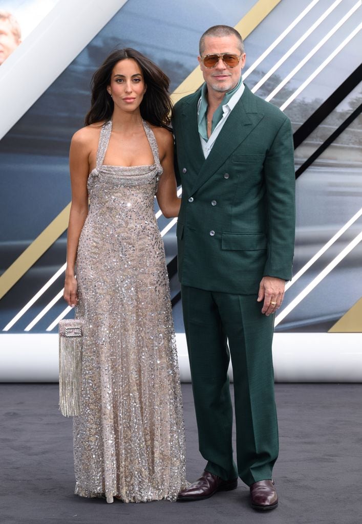 Inés de Ramón brilló en una silueta de Fendi. 