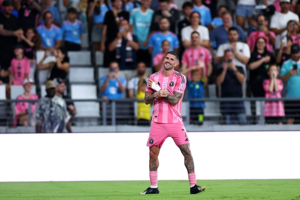 Rodrigo De Paul anotó un gol con el Inter Miami en el día de su cumpleaños.