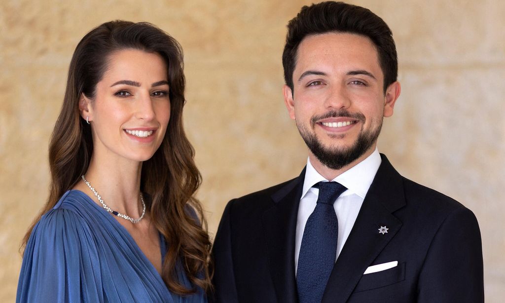 hussein de jordania y rajwa al saif