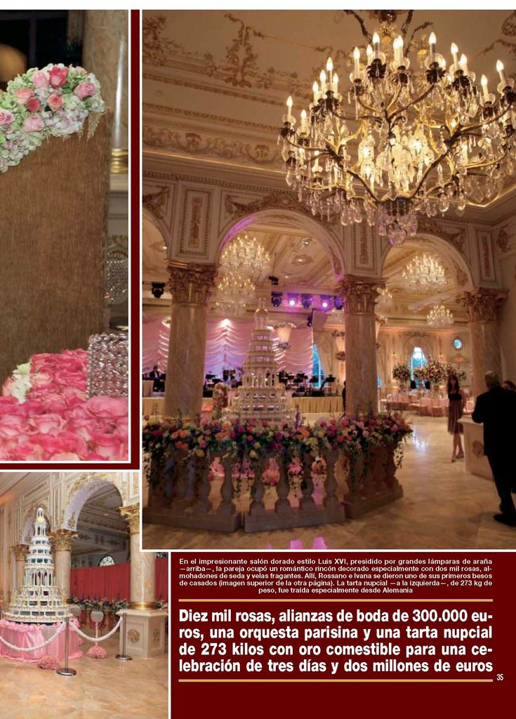 LA ESPECTACULAR BODA DE IVANA TRUMP CON ROSSANO RUBICONDI