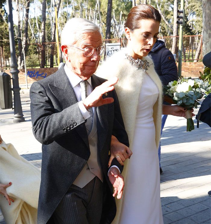 Rafael Ansón y su hija Alejandra