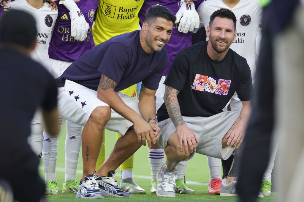 Lionel Messi y Luis Suárez