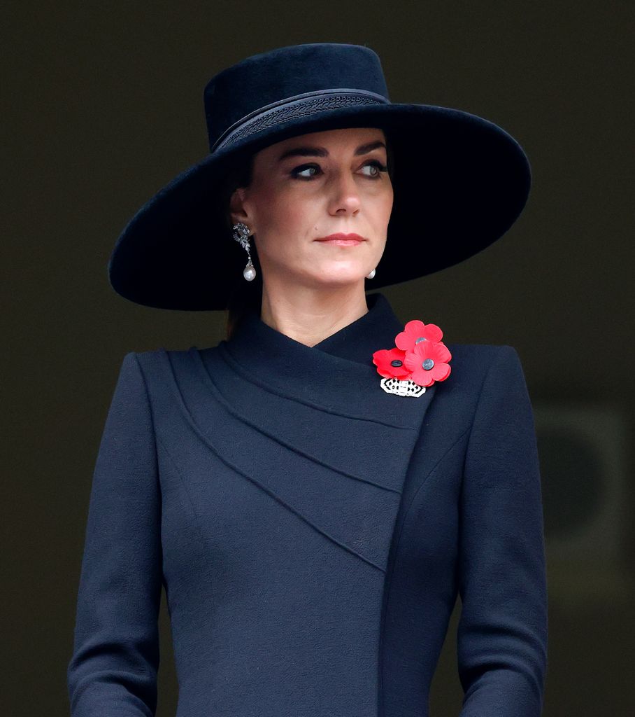 Kate Middleton ene l Día del Recuerdo, 2022. 