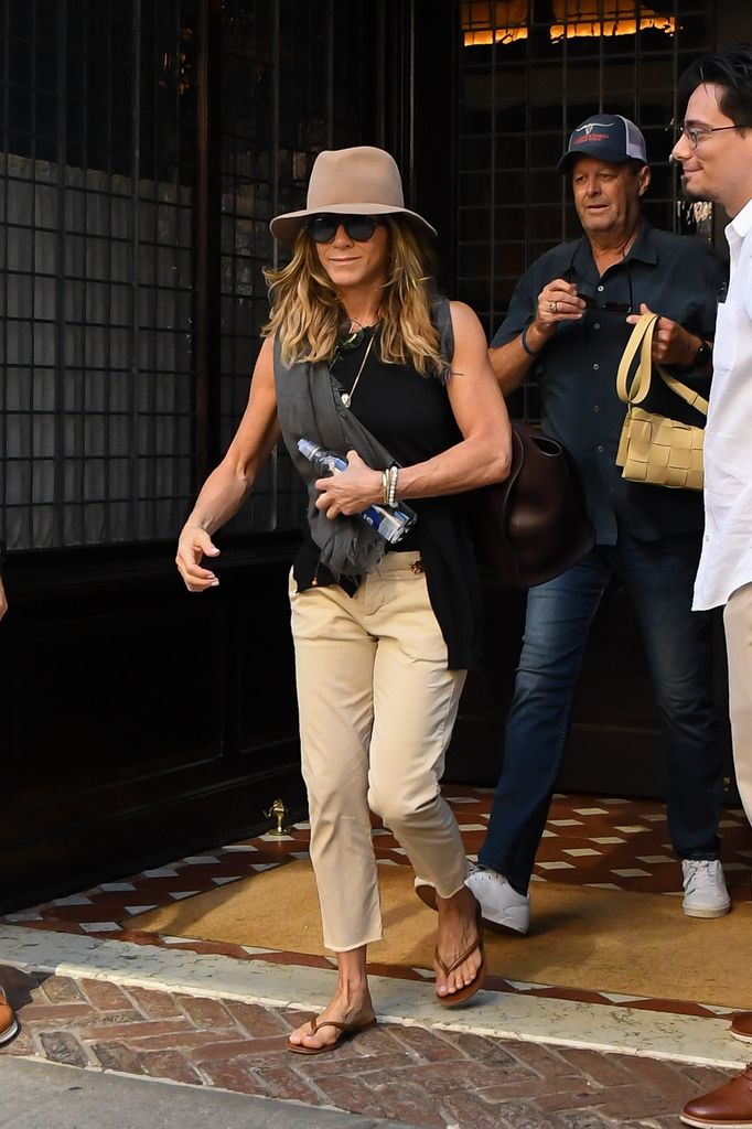 Jennifer Aniston en Nueva York. 